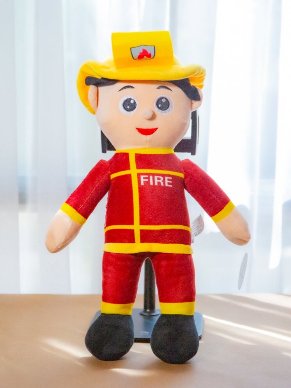 NEW ~ 16" Firefighter Stuffed Plush, Kids World of Imagination, First Responder